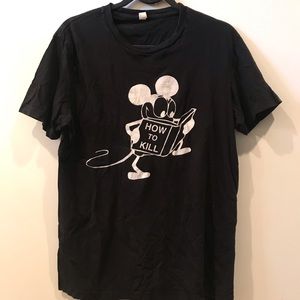 Funny Black Graphic T-Shirt